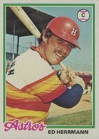 1978 Topps #677 Ed Hermann Baseball Card