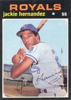 1971 Topps #144 Jackie Hernandez Baseball Card