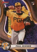 2024 Bowman's Best #53 Paul Skenes Purple Refractor Baseball Card