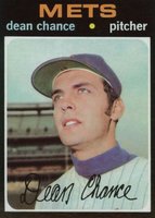 1971 Topps #36 Dean Chance Baseball Card