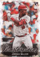 2023 Bowman's Best Bowman Masterpieces #BM11 Jordan Walker Baseball Card