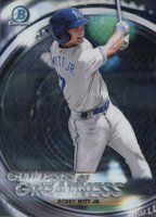 2020 Bowman Draft Glimpses of Greatness #GOGBW Bobby Witt Jr. Baseball Card