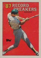 1988 Topps #3 Mark McGwire No White Triangle Baseball Card