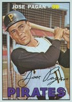 1967 Topps #322 Jose Pagan Baseball Card