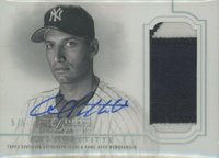 2020 Topps Dynasty Autographed Patch #AP4 Andy Pettitte Silver Baseball Card