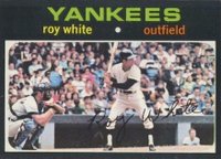 1971 Topps #395 Roy White Baseball Card
