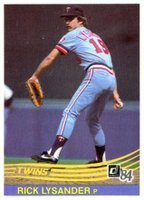 1984 Donruss #560 Rick Lysander Baseball Card