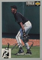 1994 Collector's Choice #23 Michael Jordan Silver Signature Basketball Card