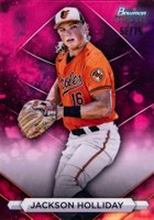 2023 Bowman Sterling #BSP80 Jackson Holliday Magenta Baseball Card