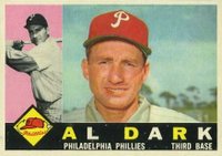1960 Topps #472 Al Dark Baseball Card