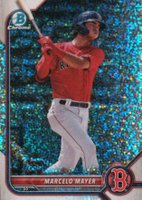 2022 Bowman Chrome Prospects #BCP237 Marcelo Mayer Speckle Refractor Baseball Card