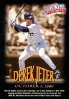1997 Fleer Million Dollar Moments #2 Derek Jeter Baseball Card