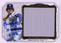 2012 Topps Museum Collection Momentous Material Jumbo Relics #BS Bruce Sutter Gold Baseball Card