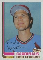 1982 Topps #775 Bob Forsch Baseball Card