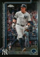 2025 Topps Chrome Logofractor Edition #139 Ben Rice Black Refractor Baseball Card