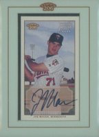 2002 Topps 206 Tobacco Autographs #TA-JM Joe Mauer Baseball Card