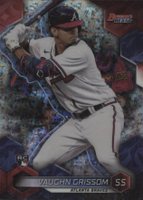 2023 Bowman's Best #59 Vaughn Grissom Mini Diamond Refractor Baseball Card