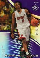 2003 Upper Deck Triple Dimensions Reflections  #41 Dwyane Wade Amethyst Basketball Card