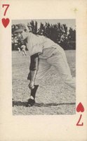 1962 Pittsburgh Exhibits # Sandy Koufax 7 of Hearts Baseball Card