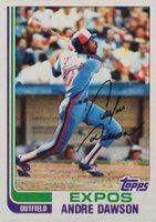 1982 Topps #540 Andre Dawson Baseball Card