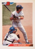 1992 Bowman #375 Paul Molitor Baseball Card