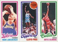 1980 Topps # Landsberger/Free/Gilmore Basketball Card