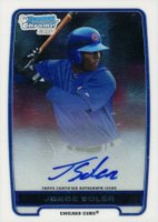 2012 Bowman Chrome Prospects #BCAJSO Jorge Soler Autograph Baseball Card