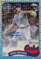 2024 Topps Silver Pack 1989 Chrome Promo #BB Ben Brown Update-Autograph Baseball Card