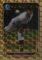 2014 Bowman Chrome #88 Gerrit Cole Superfractor 1/1 Baseball Card
