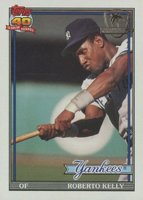 1991 Topps Desert Shield #11 Roberto Kelly Baseball Card
