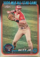 2024 Topps Chrome Update 2024 All-Star Game Chrome #39 Bobby Witt Jr. Baseball Card