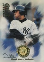 1997 Studio Master Strokes #1 Derek Jeter Baseball Card