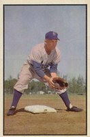 1953 Bowman Color #135 Bobby Morgan Baseball Card