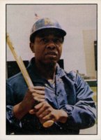 1975 SSPC Promo Card # Hank Aaron Ad Back Baseball Card
