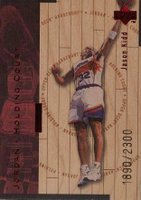 1998 Upper Deck Hardcourt Jordan Holding Court #J21 Jason Kidd/Michael Jordan Red Basketball Card