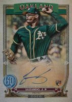 2020 Topps Gypsy Queen Autograph #JL Jesus Luzardo Baseball Card