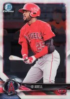 2018 Bowman Prospects Chrome #136 Jo Adell Baseball Card