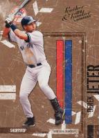 2004 Donruss Leather & Lumber #96 Derek Jeter Baseball Card
