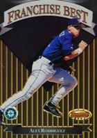 1999 Bowman's Best Franchise Best #FB5 Alex Rodriguez Mach III Baseball Card