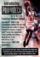 1997 Upper Deck # Michael Jordan Powerdeck Promo Basketball Card