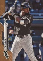2020 Topps #392 Luis Robert Gold Baseball Card
