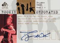 2003 SP Signature Rookie INKorporated #RI-DW Dwyane Wade Basketball Card