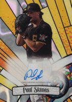2023 Bowman Draft Bowman Glass Autograph #BGAPS Paul Skenes Lava Baseball Card