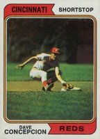1974 Topps #435 Dave Concepcion Baseball Card