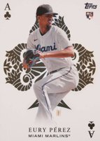 2023 Topps All Aces #AA73 Eury Perez Update Baseball Card