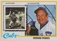 1978 Topps #234 Herman Franks Baseball Card
