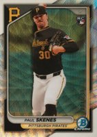 2024 Bowman Chrome #31 Paul Skenes Wave Refractor Baseball Card