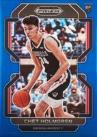 2022 Panini Prizm Draft Picks #51 Chet Holmgren Blue Prizm Basketball Card