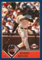 2003 Topps #396 Barry Bonds Baseball Card