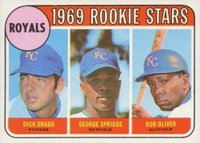 1969 Topps #662 Royals Rookies Baseball Card